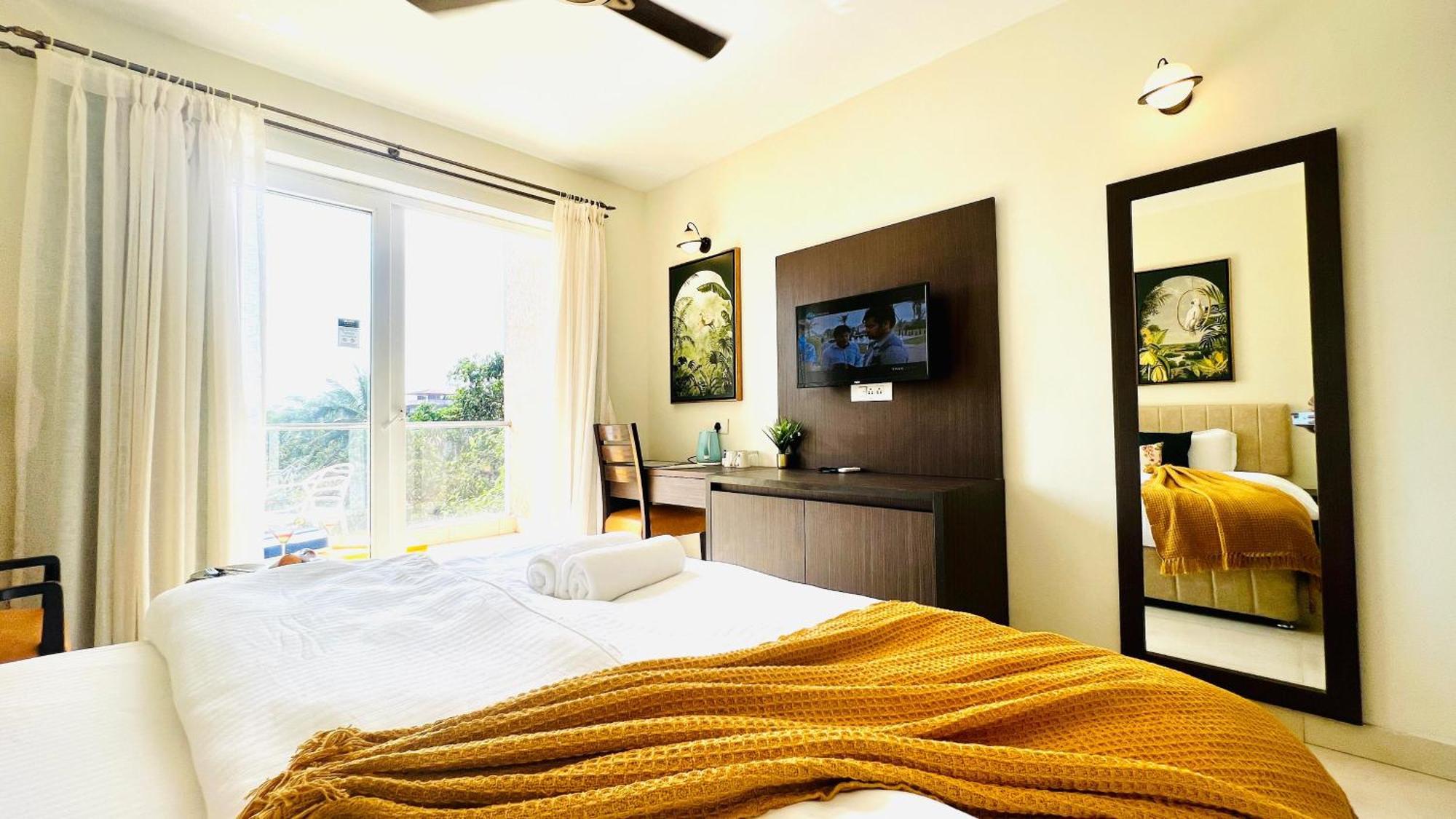 Bluo Amani Vagator - Boutique Hotel Goa Анжуна Екстер'єр фото