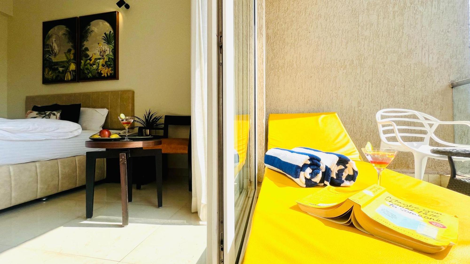Bluo Amani Vagator - Boutique Hotel Goa Анжуна Екстер'єр фото